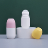 Plastic Flat Cap Skincare Roll on Bottle for Liquid Deodorant 