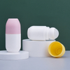 Plastic Flat Cap Skincare Roll on Bottle for Liquid Deodorant 