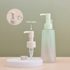 Plastic Clear Flat Pumps Lotion Cream Foundation Remover Dispenser
