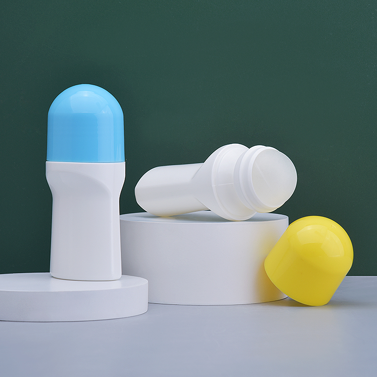 Big Roll on Bottle 75ml Roll on Bottle, Recyclable All PP Roll On Bottle