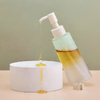 Plastic Clear Flat Pumps Lotion Cream Foundation Remover Dispenser